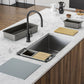 Franke Cube Workcenter 31.5-in. x 17.7-in. 18 Gauge Stainless Steel Undermount Single Bowl Kitchen Sink - CUX11030-WKC
