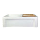 Nantucket 30" Single Bowl Workstation Fireclay Sink with Cuttingboard - Dennis30SG