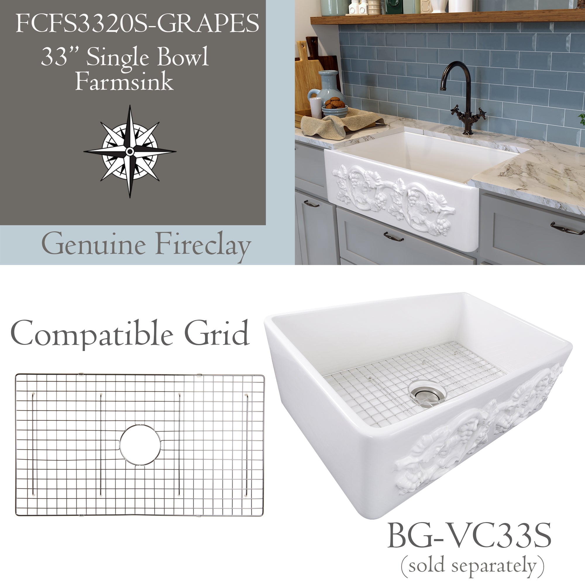 Nantucket FCFS3320S-Grapes bottom grid