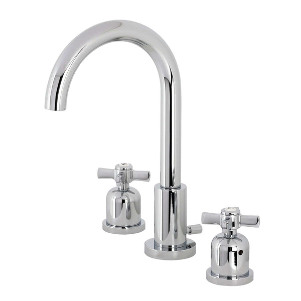 KINGSTON Brass Fauceture Millennium Widespread Bathroom Faucet - Polished Chrome