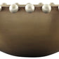 Thompson Altamira Pearl 19" Antique Satin Gold and Burnished Nickel Bathroom Sink - PBC-1815ASG - view 3