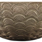 Thompson Guadalupe Art Deco 17" Antique Satin Gold Round Bathroom Sink - BRV-177ASG