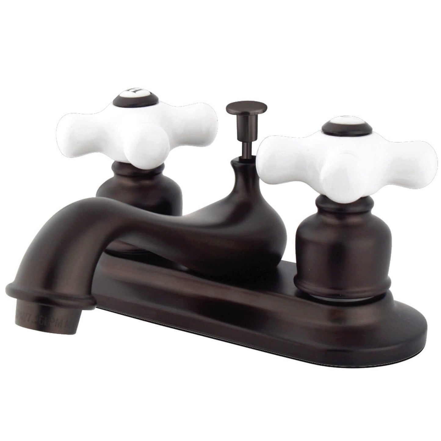 KINGSTON Brass Restoration Centerset Bathroom Faucet - Oil Rubbed Bronze