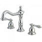 KINGSTON Brass Widespread Bathroom Faucet - Brushed Nickel