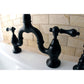 Kingston KS7755ALBS English Country Bridge Kitchen Faucet with Brass Sprayer, Oil Rubbed Bronze, alternate view