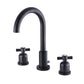 Main image for Millennium widespread, 2 handle bathroom faucet in oil rubbed bronze finish