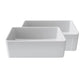 LaToscana 30" Fireclay Farmhouse Sink LTW3019W