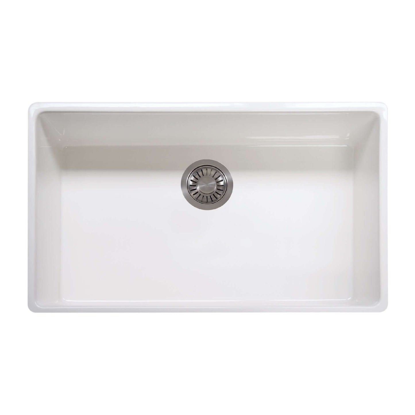 Franke Farm House 33 inch white apron-front single bowl fireclay kitchen sink FHK710-33WH