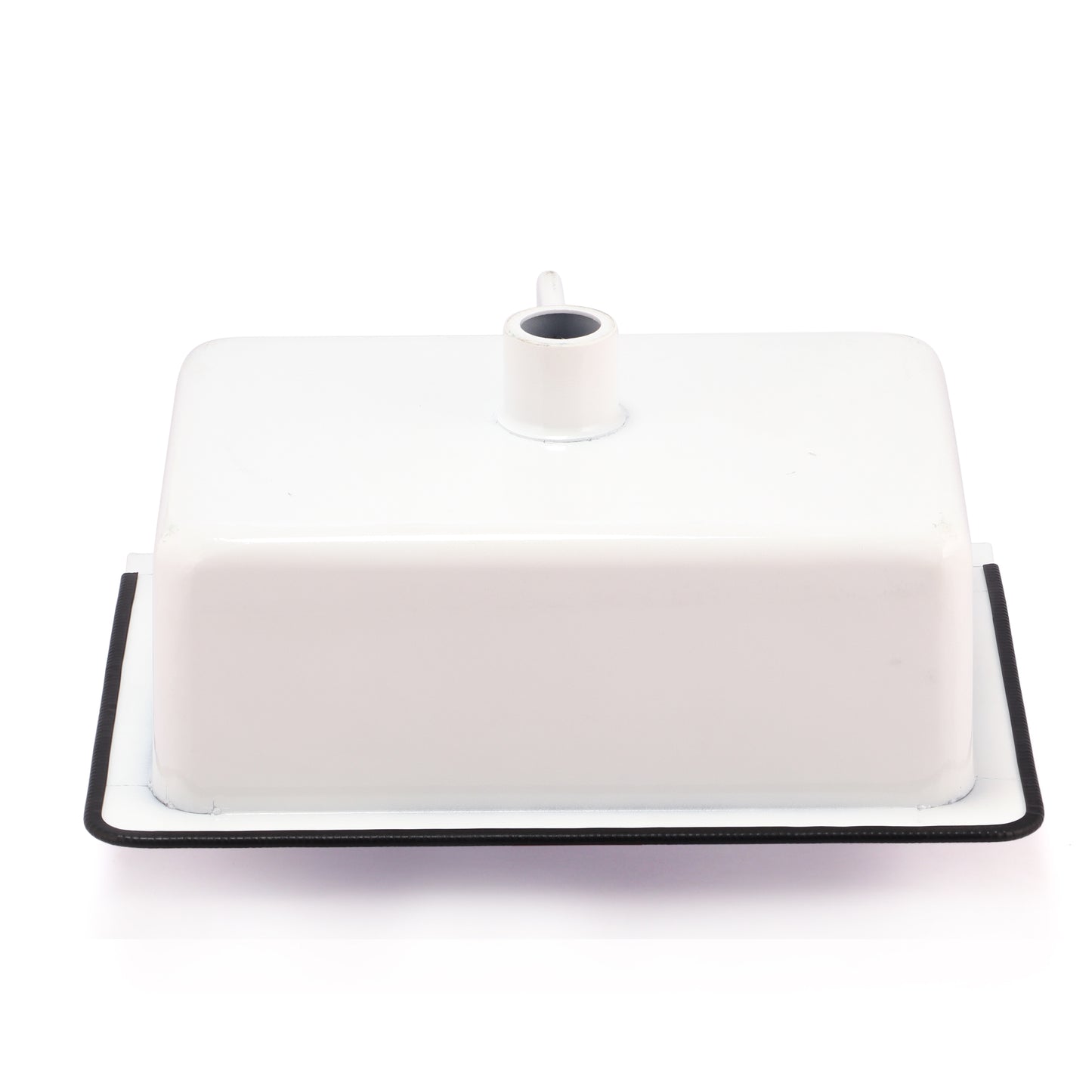 Nantucket NS-ACBS20OF-WW 20-inch white wall mount bucket sink, view 4