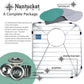 Nantucket Retrofit Glacierstone Double Bowl EZApron Kitchen Sink - NS-GSEZA32D