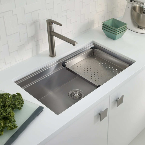 Houzer Novus 32 Stainless Steel Undermount Kitchen Sink, NVS-5200