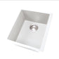 Nantucket PR1716-W 17-inch white granite composite undermount bar-prep sink, view 2