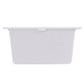 Nantucket PR1716-W 17-inch white granite composite undermount bar-prep sink, view 5
