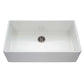 HOUZER PLATUS 36" Fireclay Apron Front Farmhouse Single Bowl Kitchen Sink