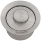 Ruvati RVA1052 Extended Garbage Disposal Flange with Deep Basket Strainer and Stopper in Stainless Steel finish.