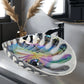 Ruvati Murano 19 inch seashell glass vessel bathroom sink in Spira Luxe Pearl White, RVB3031