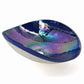 Ruvati Murano 19 inch seashell glass vessel sink in Celestial Blue, view 2