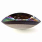 Ruvati Murano 19 inch seashell glass vessel sink in Chestnut Brown, view 2