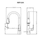 Ruvati RVF1234 Simoni Single-Handle Pull-Down Kitchen Faucet — Traditional Farmhouse Style