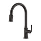 Ruvati RVF1234 Simoni Single-Handle Pull-Down Kitchen Faucet — Traditional Farmhouse Style