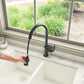 Ruvati RVF1234 Simoni Single-Handle Pull-Down Kitchen Faucet — Traditional Farmhouse Style