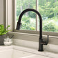 Ruvati RVF1234 Simoni Single-Handle Pull-Down Kitchen Faucet — Traditional Farmhouse Style