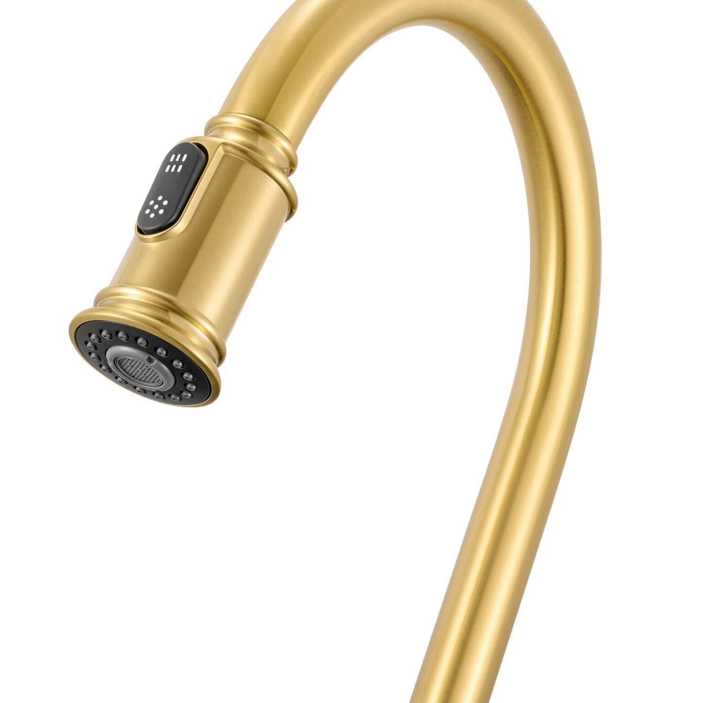 Ruvati RVF1234 Simoni Single-Handle Pull-Down Kitchen Faucet — Traditional Farmhouse Style