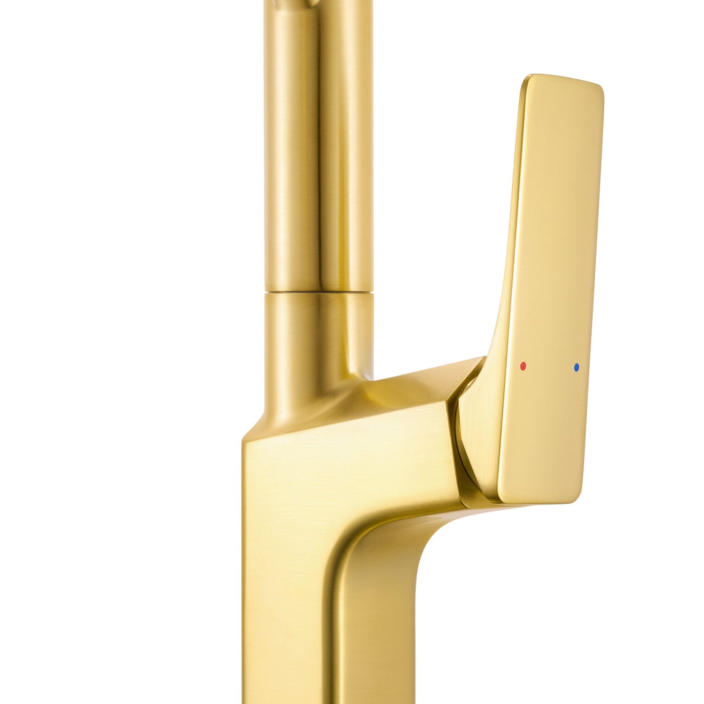 Ruvati RVF1236 Seneca Single-Handle Spring Pull-Down Kitchen Faucet with Pre-Rinse Sprayer