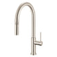 Ruvati RVF1237 Vestia Single-Handle Pull-Down Kitchen Faucet with Knurl Detail