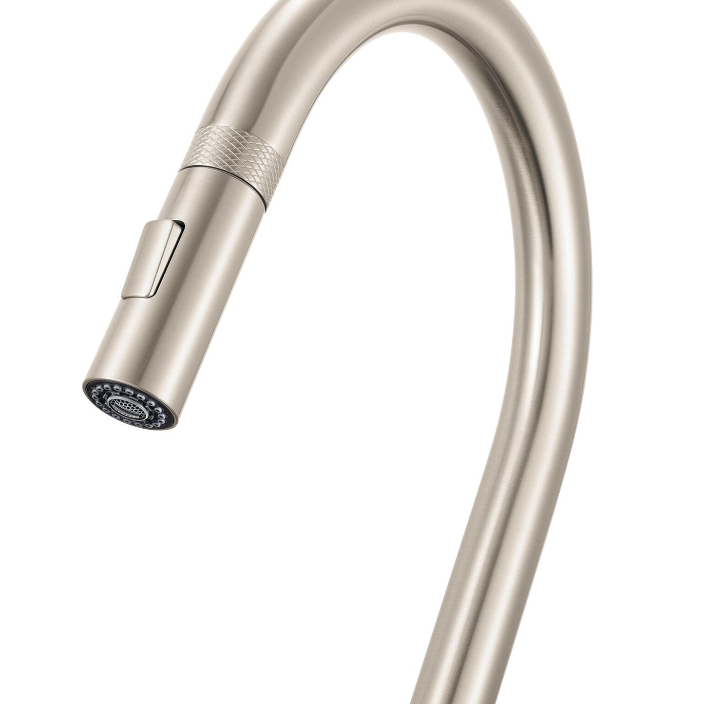 Ruvati RVF1237 Vestia Single-Handle Pull-Down Kitchen Faucet with Knurl Detail