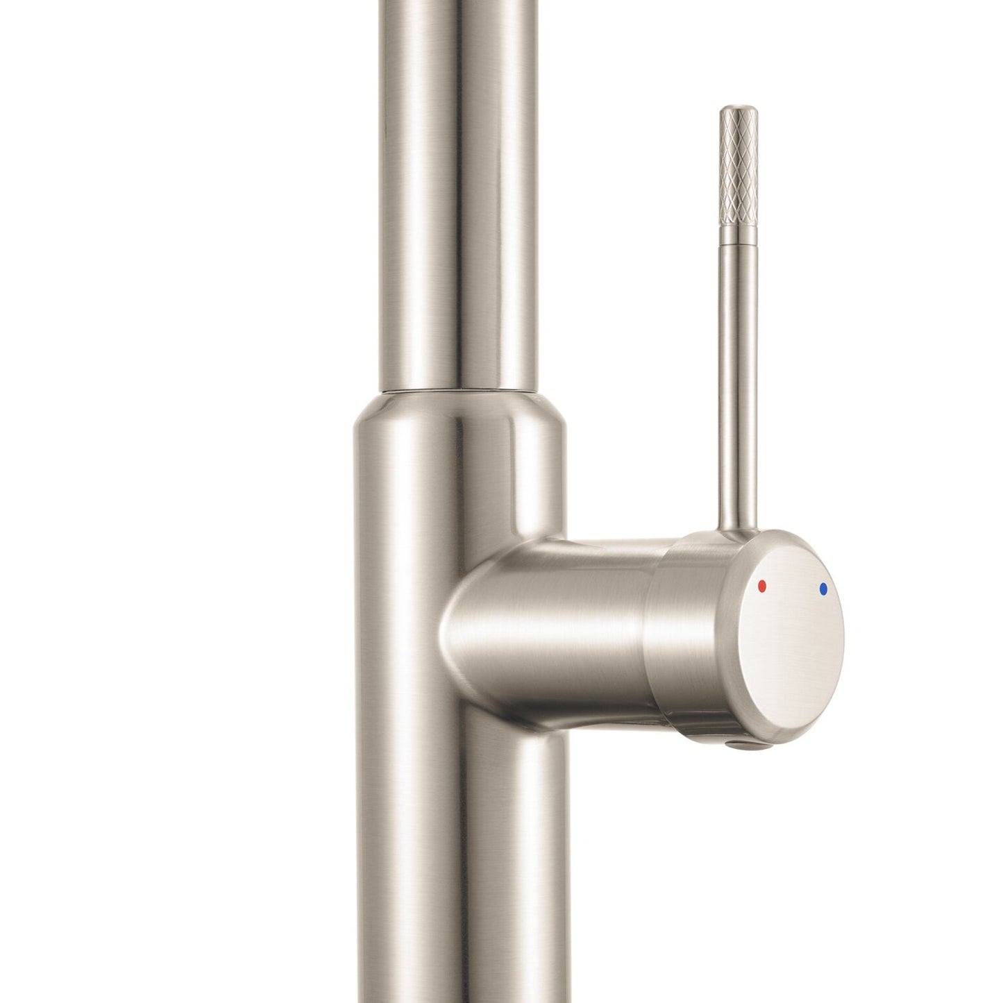 Ruvati RVF1237 Vestia Single-Handle Pull-Down Kitchen Faucet with Knurl Detail