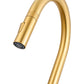 Ruvati RVF1237 Vestia Single-Handle Pull-Down Kitchen Faucet with Knurl Detail