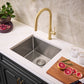 Ruvati RVF1237 Vestia Single-Handle Pull-Down Kitchen Faucet with Knurl Detail