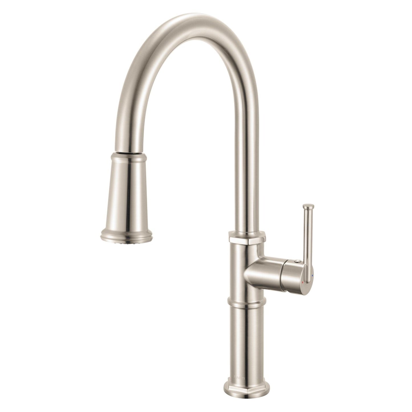 Ruvati RVF1239 Idris Single-Handle Pull-Down High-Arc Gooseneck Kitchen Faucet