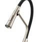 Ruvati RVF1242 Carina Single-Handle Flexible Hose Kitchen Faucet in Stainless and Black