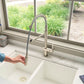 Ruvati RVF1243 Seneca Single-Handle Pull-Down Pull-Out Spring Kitchen Faucet