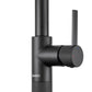 Ruvati RVF1248 Isola Single-Handle Pull-Out Kitchen Faucet with Knurl Detail