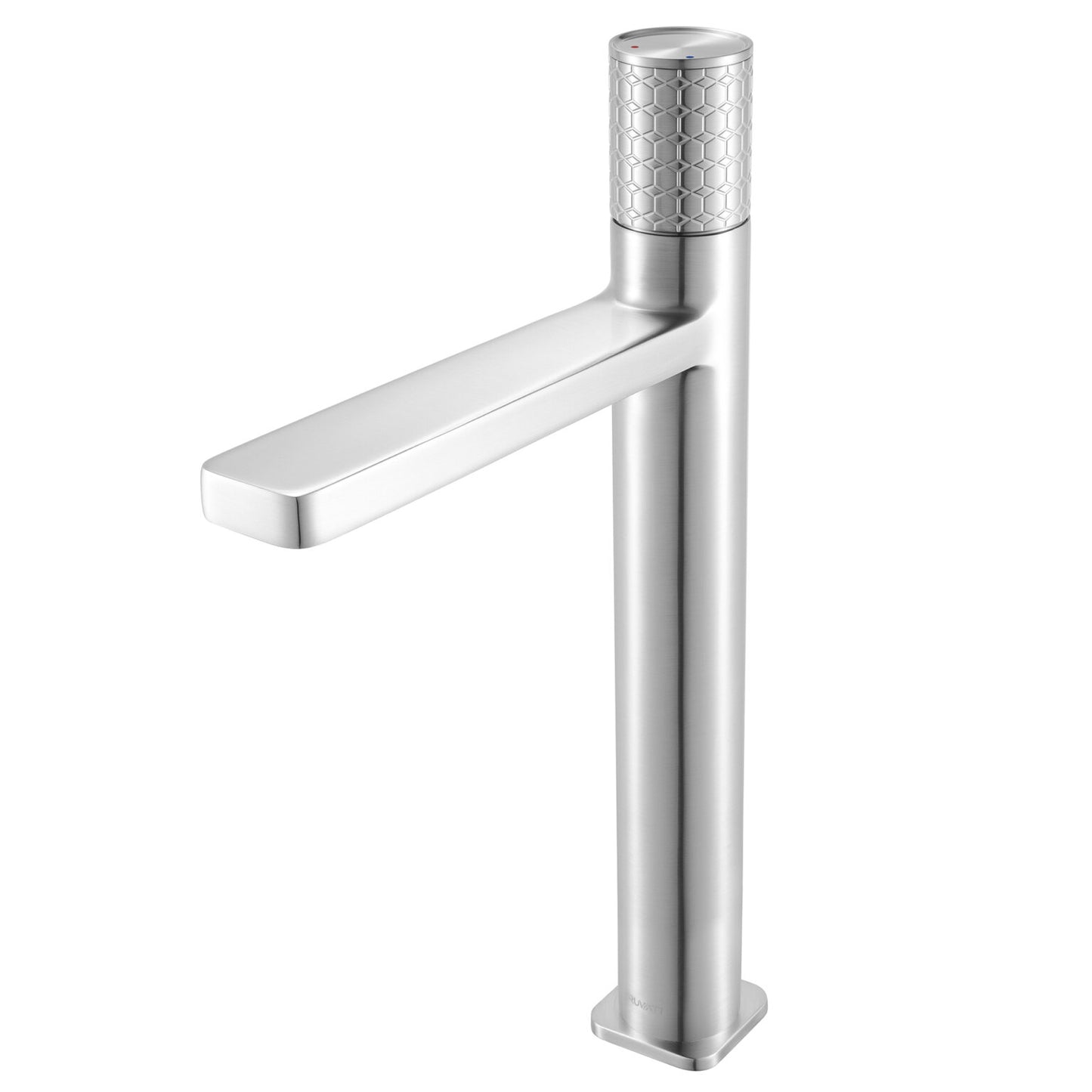 Ruvati RVF5134 Emilio Tall Single-Handle Vessel Bathroom Faucet in Brushed Nickel