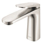 Ruvati RVF5135 Este Single-Handle Bathroom Faucet in Brushed Nickel or Matte Black, stylish modern design.
