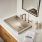 Ruvati RVF5236 Barolo Two-Handle Widespread Bathroom Faucet showcased above a sleek modern sink.