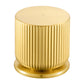 Ruvati RVF5238 Fabio Two-Handle Widespread Bathroom Faucet with Textured Knobs in Brushed Gold knob