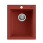 Ruvati epiGranite RVG1016 16" Topmount Single Bowl Wet Bar and Prep Sink