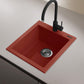 Ruvati epiGranite RVG1016 16" Topmount Single Bowl Wet Bar and Prep Sink