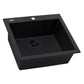 Ruvati epiGranite RVG1022 22" Topmount Single Bowl Wet Bar and Prep Sink