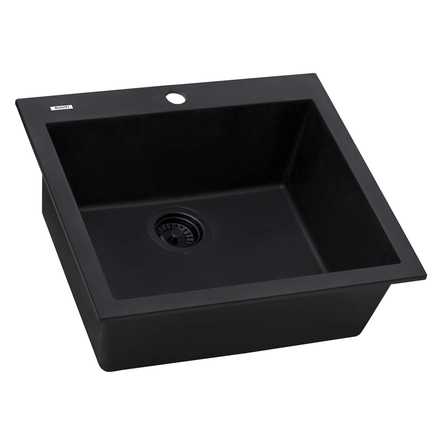 Ruvati epiGranite RVG1022 22" Topmount Single Bowl Wet Bar and Prep Sink