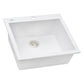 Ruvati epiGranite 22" Topmount Single Bowl Kitchen Sink RVG1022