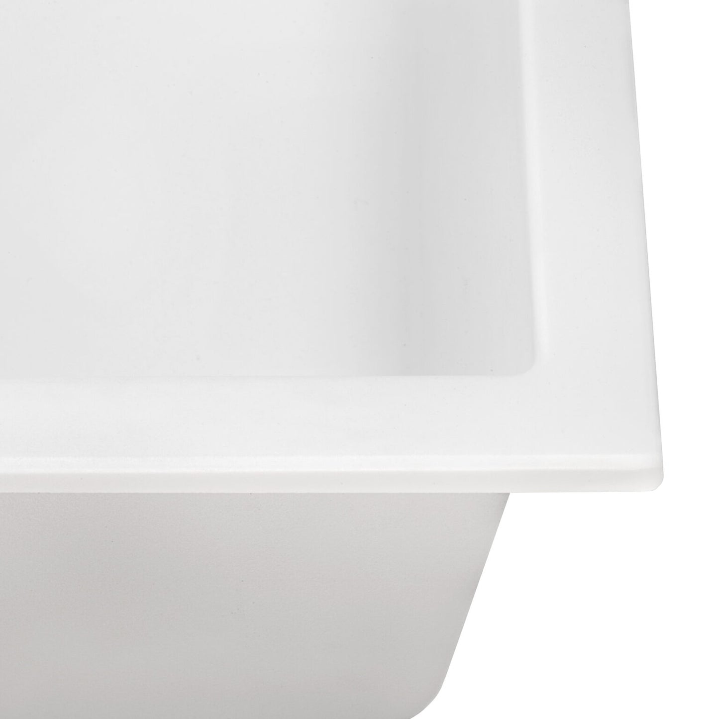 Ruvati epiGranite 22" Topmount Single Bowl Kitchen Sink RVG1022