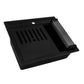 Ruvati epiCube RVG1622 23" Topmount Workstation Wet Bar and Prep Sink with Dual Ledges