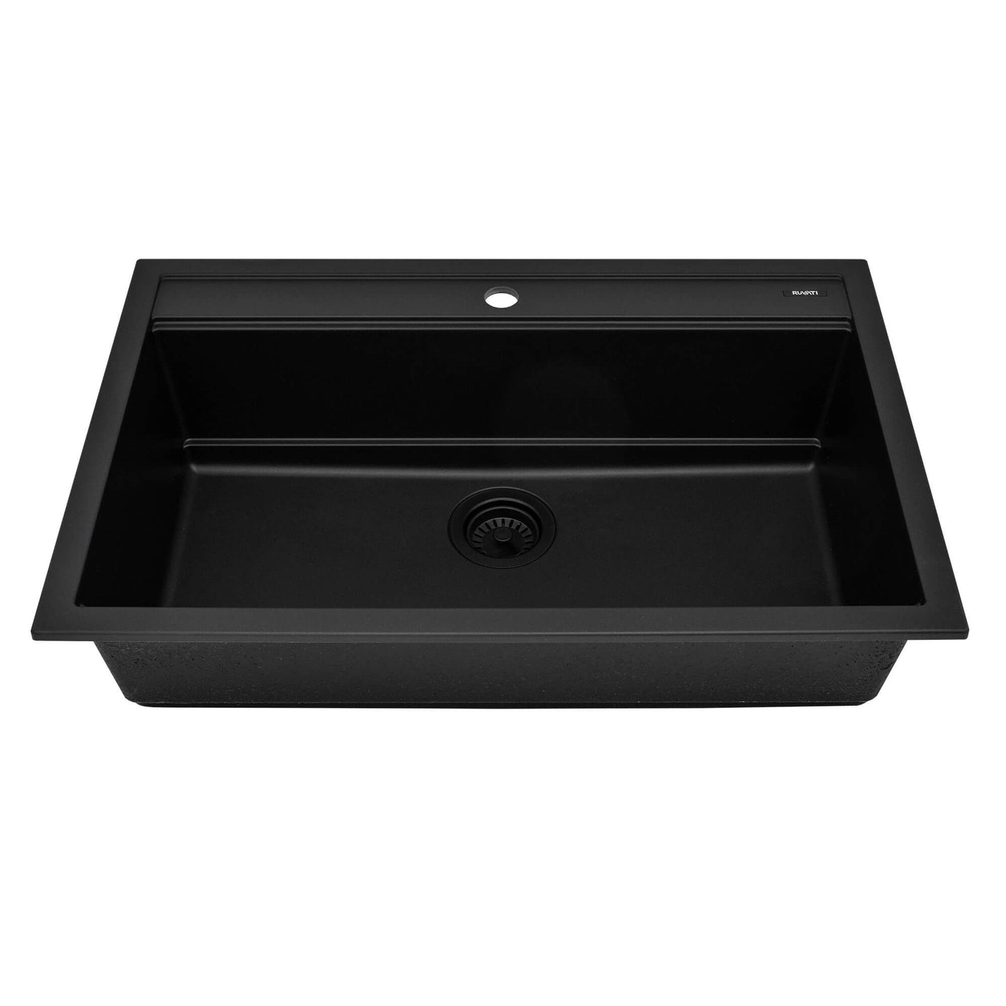 Ruvati epiCube RVG1631 31" Topmount Workstation Kitchen Sink with Dual Ledges