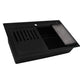 Ruvati epiCube RVG1631 31" Topmount Workstation Kitchen Sink with Dual Ledges